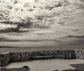 Blank: Oregon Coast & a Mosaic Wall